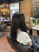 ロッソバイアルター 鎌取(ROSSO by aL-ter)&nbsp;【ハイライト/アプリコットオレンジ/くびれヘア】千葉香奈