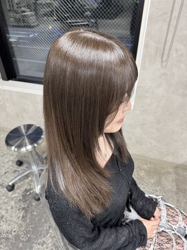 ネアー 新潟(NEER) 髪質改善/ヘアセット/ダブルカラー/暖色カラー