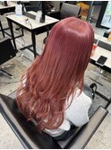 ダブルカラーハイライトベージュバレイヤージュケアブリーチ