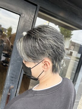 【垢抜けカラー】外国人風ハイライト×フェザーショート