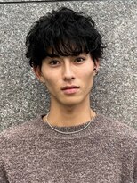 イヴォーク トーキョー(EVOKE TOKYO)&nbsp;シャドウパーマ/メンズカット/メンズパーマ!ラウンドマッシュ