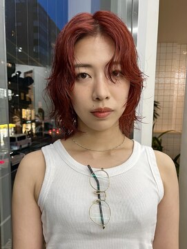 トーカ(tohka) レイヤーボブ/くせ毛風パーマ/レイヤーパーマ