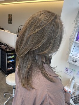 カット/髪質改善カラー/髪質改善