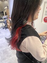 リタ(rita.) インナーカラー / インナー赤 / ブリーチカラー/三浦