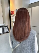 エイト 沖縄豊崎店(EIGHT toyosaki)&nbsp;【EIGHT 豊崎】お客様スタイル_［艶感で魅せるブラウンヘア］