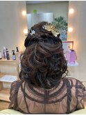 成人式・大人女子・夜会巻き・アップ・着付・クラシック・卒業式