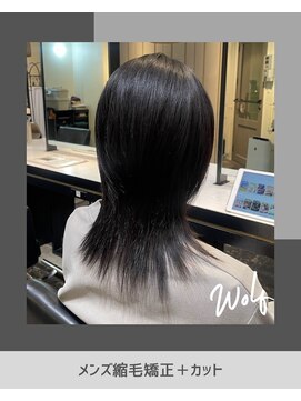 エノア 青山(ENORE) メンズ縮毛矯正/曲がる縮毛矯正/メンズ髪質改善/メンズカット