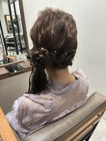 ナンバー リコ 名駅 ジャム 名古屋(N° rico JAM)&nbsp;結婚式/2次会/パーティー/ヘアセット/ヘアアレンジ