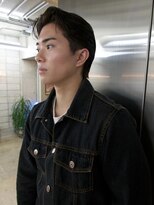 イェン(Yen.) スリックバック ナチュラルツーブロック バーバー