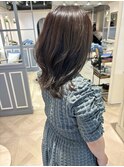 色落ち早い方に色持ちの良いモカブラウンの大人向けカラー