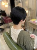 大人女性にも似合うハンサムショート