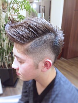 キュア 津田沼店(cure) オールドUK風モヒカン