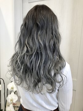 ルシード スタイル リコット(Lucido Style Ricotto) パールホワイトグラデーション/ダブルカラー/ケアブリーチ/学割