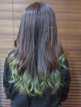 美容室 M 鬼滅カラーでオシャレかわいい