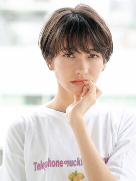 ヘアサロンエム 渋谷店(HAIR SALON M) クールショート/ボブルフ/ピンクベージュ/シルバーカラー