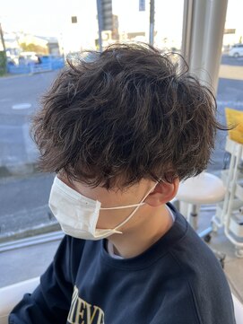 ブランコジーサウス(BLANCO G South) 波巻きスパイラル×メンズマッシュ