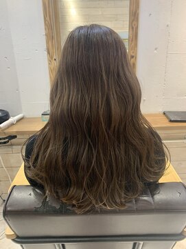 ヘアーサロングランデ 高円寺(hair salon Grande) 重めロング×ベージュカラー
