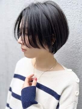 ラウンジ モリオ イケブクロ(Lounge MORIO Ikebukuro) 【morio池袋】綺麗でかっこいい黒髪ショート♪