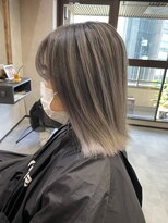 サニー 渋谷(SUNNY) グレーベージュニュアンスカラーアッシュミルクティー