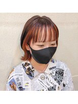 ボアップ 京橋店(boappu)&nbsp;#フェイスフレミング#インナー#オレンジ