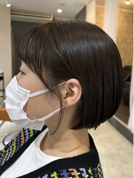 グラム 安城桜井店(gram) 顔まわりカット_ボブ_ミニボブ