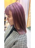 ハイトーンピンクヘア