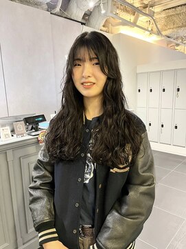 カフ(CAF) CAF FUKO/ロングヘア/くるくるパーマ/スパイラル/大阪/心斎橋