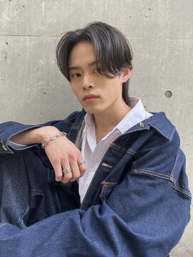 グレース(GRACE) ニュアンスパーマ×センターパート