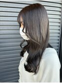 【似合わせ】暗髪×巻き髪
