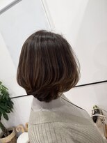 ルル 宇都宮(Loulou)&nbsp;毛先ワンカール☆ふんわりショートボブ