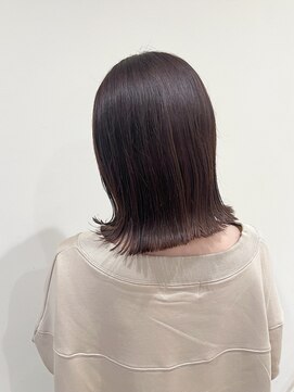 ロロン 下高井戸(LORONG) ミディアムスタイル　プツンとボブ