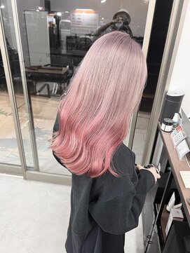 アイセ(I.se Eir TOKYO) ピンクカラー/ケアブリーチ/イルミナカラー/髪質改善/西葛西