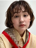 ケーツーナゴヤ(K two NAGOYA)&nbsp;ボブパーマ/ブラウンベージュ