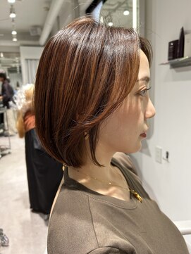 ユニック ウメダ(unique UMEDA) レイヤーボブ＋タッセル＋韓国ボブ