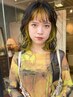 【インナーカラー】（ブリーチ）+カラー+リペアTr￥9900