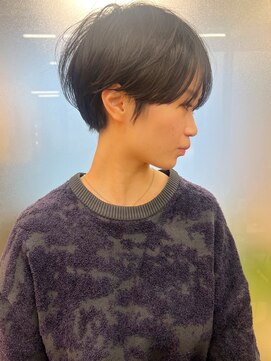 モリオ(morio) 【morio】大人女性長めのショートヘア♪