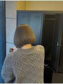 グレージュボブ
