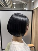 小顔◎美シルエット大人可愛いミニボブ【カミケンアジト】