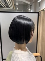 カミケンアジト(kamiken.ajito)&nbsp;小顔◎美シルエット大人可愛いミニボブ【カミケンアジト/福島】