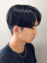 エルマーク 神戸三宮(L-MARK)&nbsp;センターパートニュアンスパーマ韓国カルマパーマコンマヘア