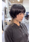 ウルフとインナーカラー