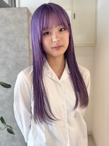 ムーン バイ ケンジ(moon by KENJE)&nbsp;【asuna】体育祭カラー/パープルラベンダー/ケアブリーチ