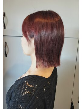 ヘアーグロウニコ(hair grow nico...) ピンクバイオレット☆ボブ