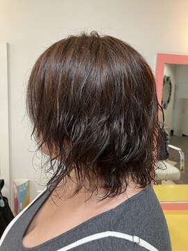美容室 ステラ マッシュローレイヤーボブ