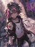 【ダメージレス★推しカラー】カット＋原色シールエクステ10枚★