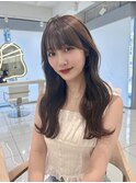 ふわふわウェーブ巻き 韓国ヘア