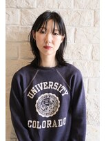 マリブ(Malibu)&nbsp;レイヤー/ウルフヘア/ダークトーン/髪質改善