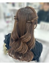 ヘアセットサロン ルミナ(LUMINA) ハーフツイン【通常ヘアセット2400円】名古屋錦