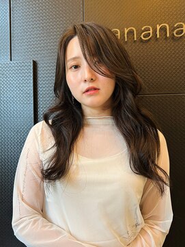 ナナナ パレナ 大津膳所店(nanana parena) 髪質改善で叶える秋色クリーミーブラウンヘア
