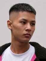 メッツ 原宿(METS)&nbsp;MEN'S/クロップ×スキンフェード/黒髪/短髪フェード
